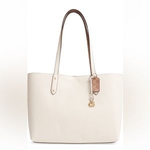 Central Coach Leather Tote NWT